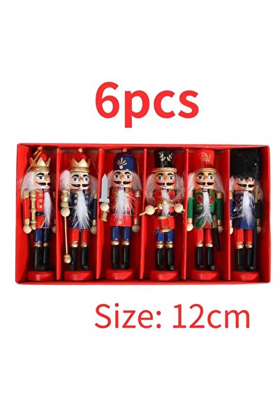 Choice 6pcs 12cm 10/12/14cm Nutcracker Miniatures Pink Series Nutcracker Pupp...