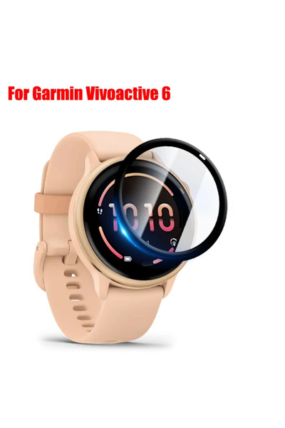 Choice 5 قطع واقي شاشة Garmin VivoActive 6 لـ Active 6 بتغطية كاملة من مادة T...