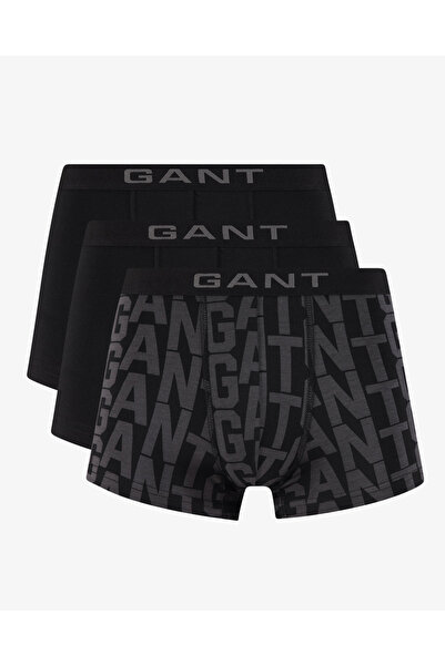 Gant Erkek Siyah Standart Fit Boxer