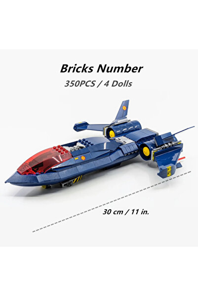 Choice no box SUPERHEROES X-JET 97 Heroes Battle Aircraft Blackbird Airforce ...