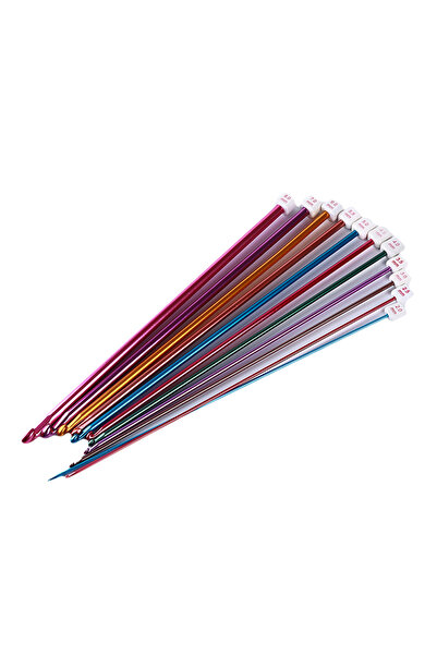 Choice 11 قطعة من إبر الحياكة التونسية الأفغانية متعددة الألوان المصنوعة من ا...