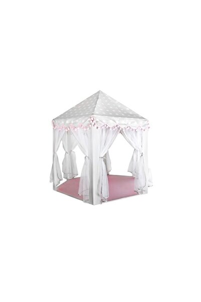 Andyluc Cort de joaca pentru copii Gri\Roz