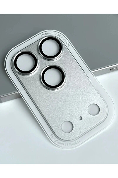 Choice لهاتف iPhone 17 Pro فضي آخر مجموعة واحدة من غشاء واقي من الزجاج المقوى...