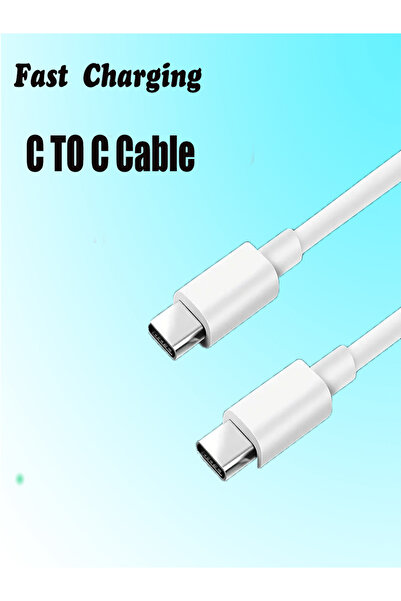 Choice 1m WHITE PD 60W USB C to USB Type C Cable Fast Charge Data Cable For Iphone 16 15 Da...