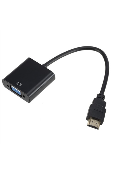 Choice محول كابل HDTV ذكر إلى VGA أنثى متوافق مع HDTV بدقة 1080 بكسل باللون ا...