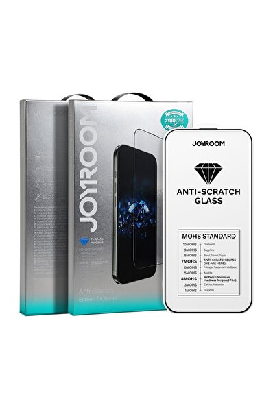 Joyroom iPhone 17 Pro İle Uyumlu ReinForced Hardness Güçlendirilmiş Ekran Kor...