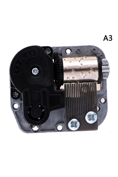 Choice صندوق موسيقى A3Merry Christmas 50 جرام فضي 18 نوتة موسيقية بحركة الساع...