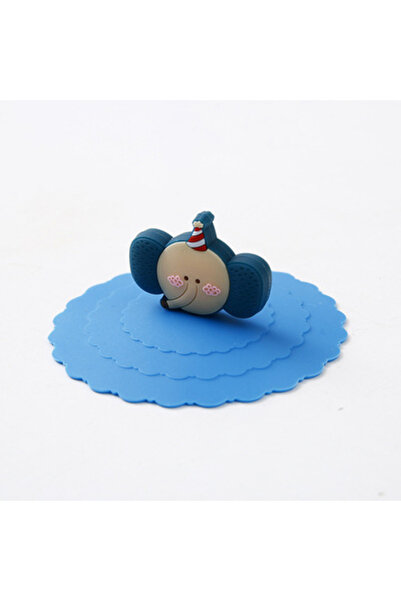 Choice 2 6 Colors 10cm Reusable Silicone Cup Cover Cute Seal Suction Cup Cove...
