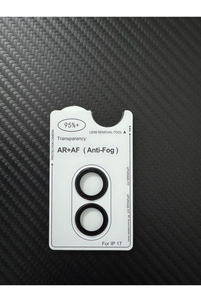 Choice فيلم حماية زجاجي مقوى أسود اللون للكاميرا الخلفية لهاتف iPhone 17، الأ...