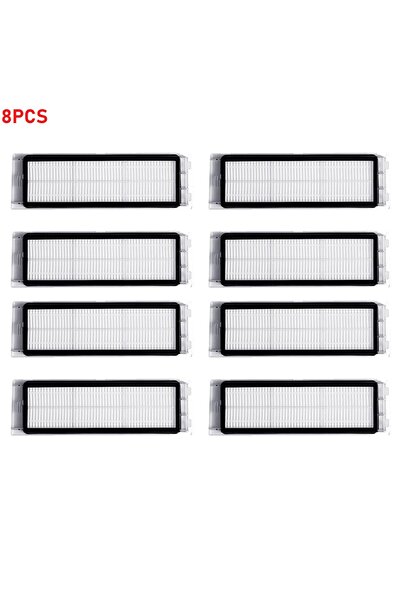 Choice B-8PCS فلتر HEPA لـ 1S لـ Roborock S50 S52 S55 T4 T6 T7 S4 S5 S6 S5MAX...