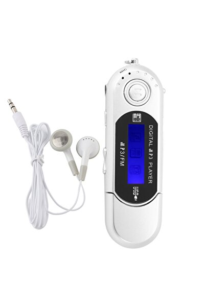 Choice Silver MP3 Player Portable USB MP3 Digital Music Player Music MP3 USB Player FM Radio Voice Memory C