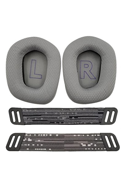 Choice رمادي 1 مجموعة مناسبة لسماعات الرأس Logitech G733 G335 واقيات الأذن لل...