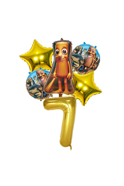 Choice بالونات فويل إيطالية مقاس 32 بوصة 11-7 من برينروت تونغ تونغ ساهور ترال...