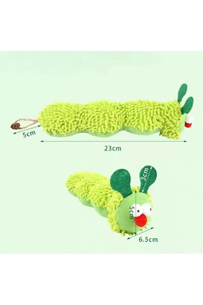 Choice 1 قطعة من ألعاب القطيفة الخضراء للحيوانات الأليفة، ألعاب ترفيهية ذاتية...