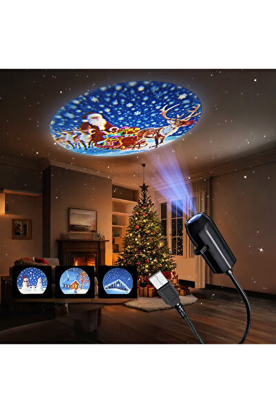 Choice 4 قطع - أنماط إضاءة LED USB لجهاز عرض 3/4 قطع - أنماط عرض - إضاءة ليلي...