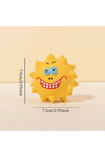 Choice لعبة مضغ تفاعلية للكلاب الأليفة G4573C صفراء، قطعة واحدة، مقاومة لعض ا...