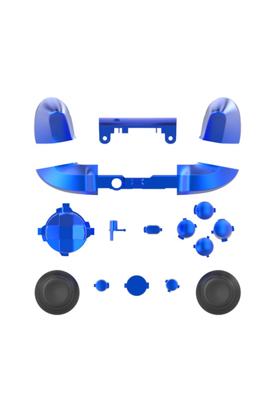 Choice Electric Blue DATA FROG Xbox Series X/S Controller Metal Solid Plating...