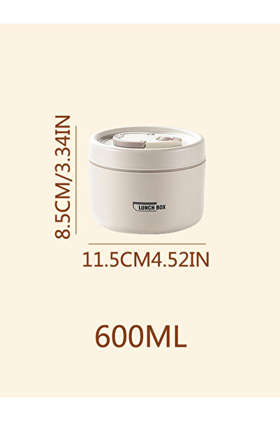 Choice مجموعة حاويات طعام غداء معزولة محمولة من Apricot-L مكونة من 1/2/3/4 قط...
