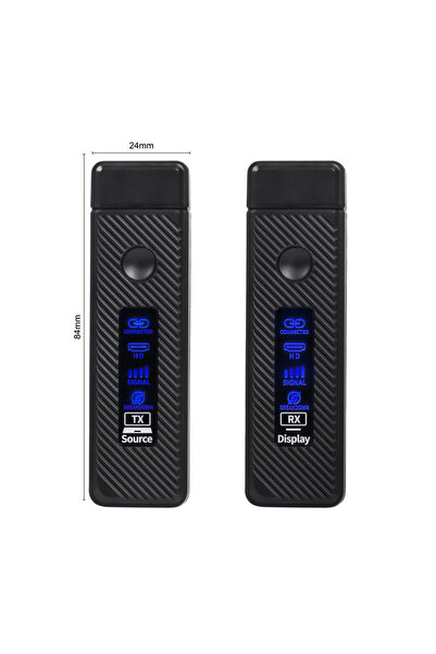 Kebidumei HDMI TO HDMI 50M 1080P Wireless HDMI Video Audio Transmitter Receiver Extender Display Scr