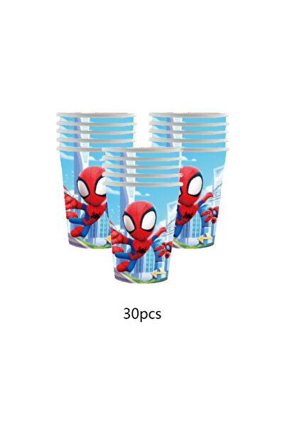 Miniso 30pcs 10/20/30/40pcs Spider Man and his Amazing Friends Party Supplies...