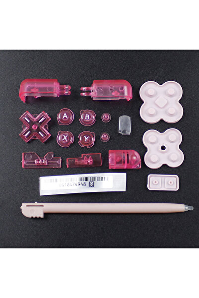 Choice قلم لمس شفاف وردي اللون من JCD لجهاز DS Lite، مزود بلوحة تحكم رقمية، و...