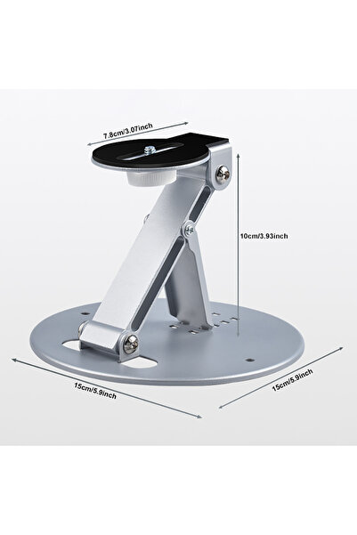 Choice Silver 3 in 1 Stand Universal 1/4 Inch Screw Interface Mini Projector Bracket Desktop Projector Hold