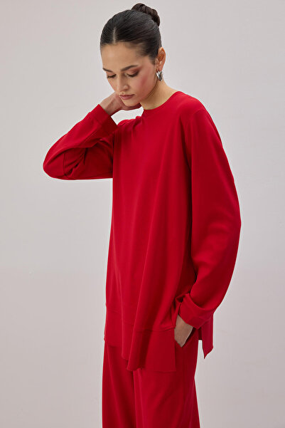 Touché Privé Tunic Pants Steel Knitted Set