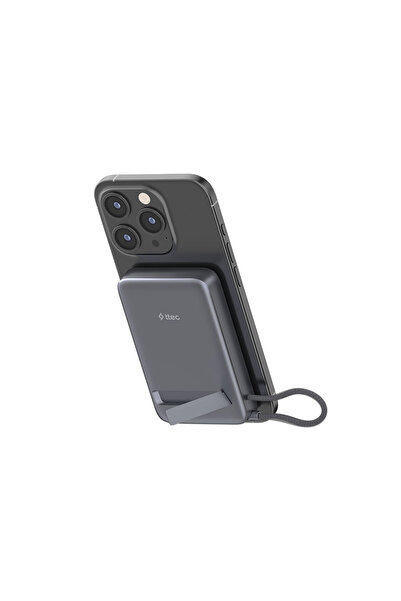Ttec ReCharger Pro M LCD 10.000mAh Qi2/MagSafe Özellikli 15W iPhone/Android, USB-C PD 35W Çıkışlı
