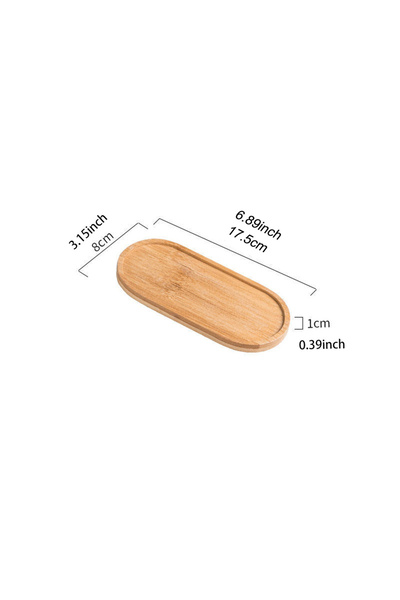 Choice النمط 2 1 قطعة أدوات المائدة طبق حلوى دائري من الخشب الصلب صينية خشبية...