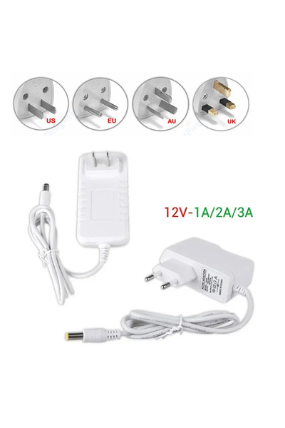 Choice7 محول طاقة GGBEE EU 12V 1A AC DC12V EU US AU UK 1A 2A 3A محول طاقة عالمي