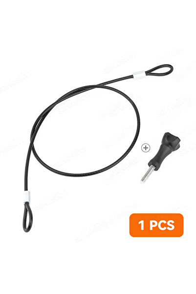 Choice حبل أمان سلكي مضاد للضياع من قطعة واحدة عالمي لكاميرا GoPro 13 12 11 1...