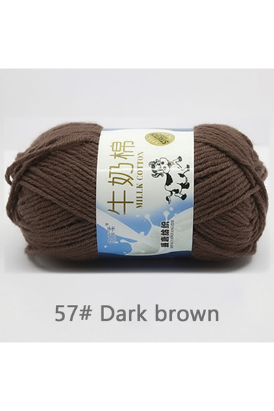 Choice LNMMX-57 50 غرام/مجموعة خيوط قطنية قطن الحليب، خيوط عالية الجودة من 5 ...