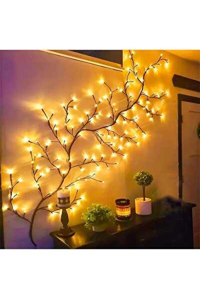 Choice Warm White (2700-3500K) 144LED-2.3M 144 LED USB Wall Decoration Lights Willow Vine Branch Lights War