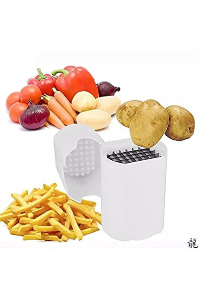 Choice 1 قطعة قطاعة البطاطس المقلية الطبيعية لتقطيع الخضروات والبطاطس بسرعة أ...