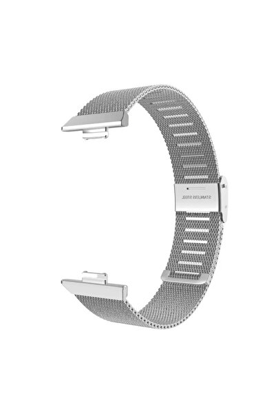 Choice For Huawei Fit 4 Silver Stainless Steel Strap For Watch Fit 4Pro/4/3 Mesh Watchband Milanese Bracel