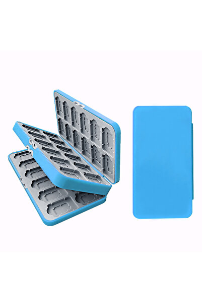 Choice Blue Game cartridge holder storage box, featuring 48 game slots and 48...