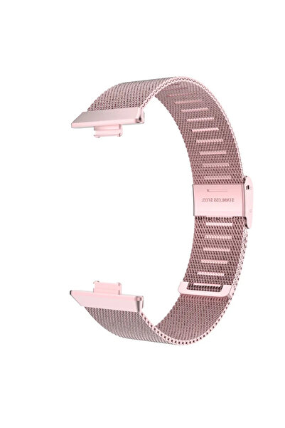 Choice For Huawei Fit 4 Rose Pink Stainless Steel Strap For Watch Fit 4Pro/4/3 Mesh Watchband Milanese Bra