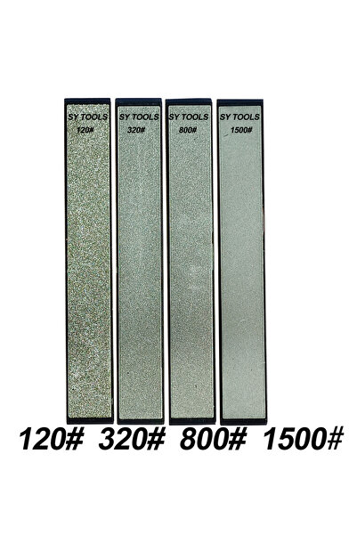 Choice1 160x23x8mm A 4PCS 4pcs Diamond Sharpening Stones Grinding Multi-purpose Outdoor Sharpener Fixed Angl