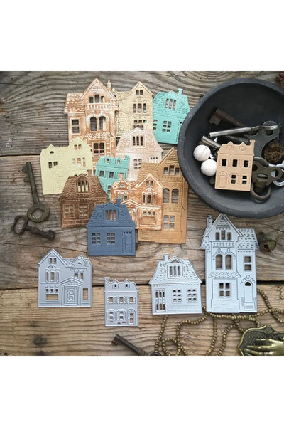 Choice House Metal Cutting Dies For DIY Scrapbooking Decorative Embossing Han...