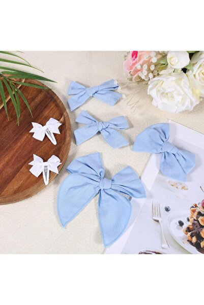 OMS Fundițe de păr confecționate din bumbac și in