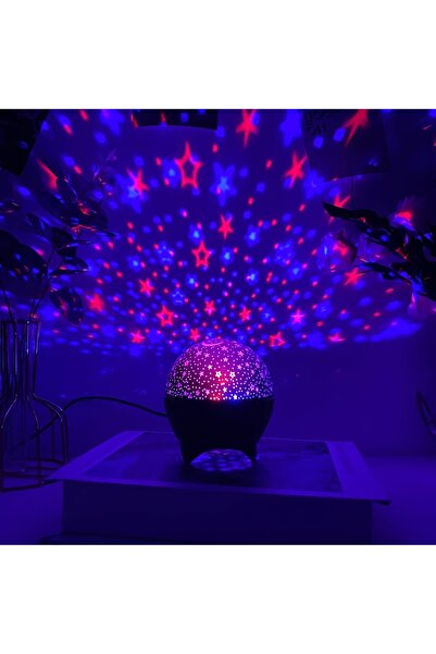 Choice جهاز عرض النجوم LED للسماء المرصعة بالنجوم والقمر مزود بـ 7 أوضاع إضاء...