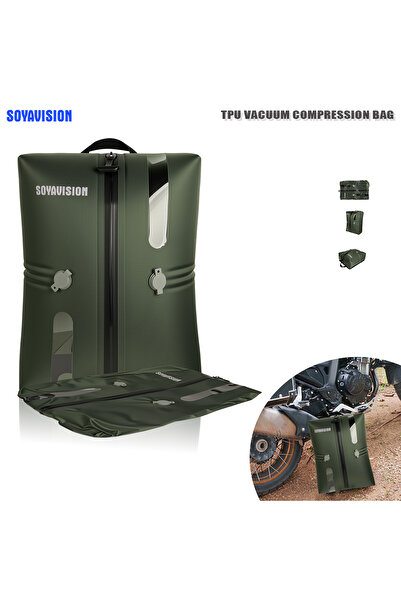 Choice قطعة واحدة من أكياس الضغط الفراغية SOYAVISION الخضراء مقاس 45 سم توفر ...
