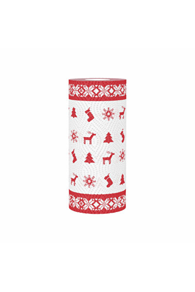 Choice3 مناشف ورقية سميكة للاستخدام مرة واحدة للمطبخ، لفة واحدة - تصميم متعدد...