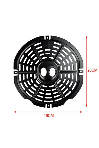 Choice سلة مقلاة هوائية بديلة مقاس 19×20 سم، صينية شواء، فرن، أداة خبز، مقلاة...