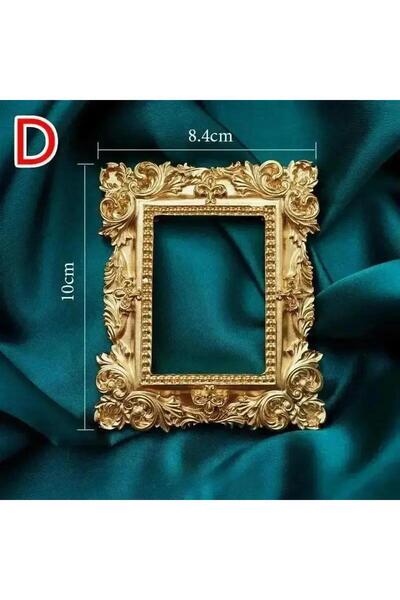 Choice إطار صور عتيق ذهبي جديد من D، مجوهرات فنية، ديكور منزلي، خلفية تصوير، دعائم التصوير.