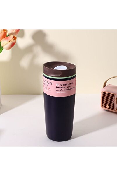 Choice كوب معزول من الفولاذ المقاوم للصدأ باللون الأزرق الداكن سعة 600 مل و20...