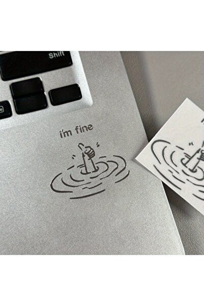 Choice 3 قطع، ملصقات شخصية ثلاثية الأبعاد، سطح لامع مقاوم للماء، ملصقات لأجهز...