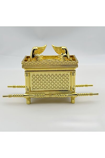 Choice قطعة واحدة من تمثال تابوت العهد الذهبي، الوصايا، عصا هارون والمن - صند...