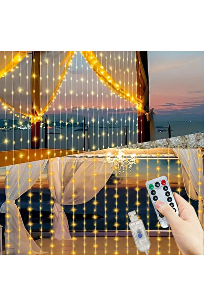 Choice 600 مصباح ليد - 6 أمتار (عرض) × 3 أمتار (ارتفاع) إضاءة دافئة 3 أمتار 4...