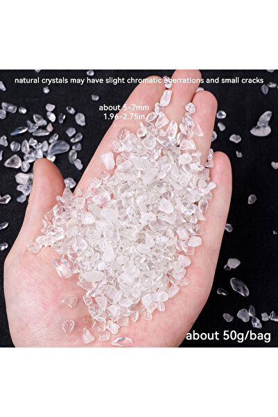 Choice 100g clear quartz 100g Natural Stones Clear Quartz Material Crystal Gr...